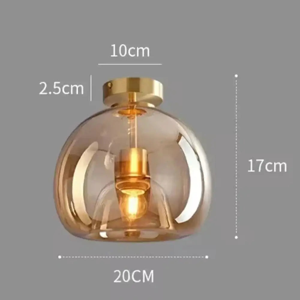 Lampada per corridoio stretto