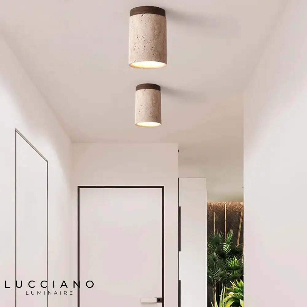 Design di lampade in pietra