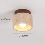 Design di lampade in pietra