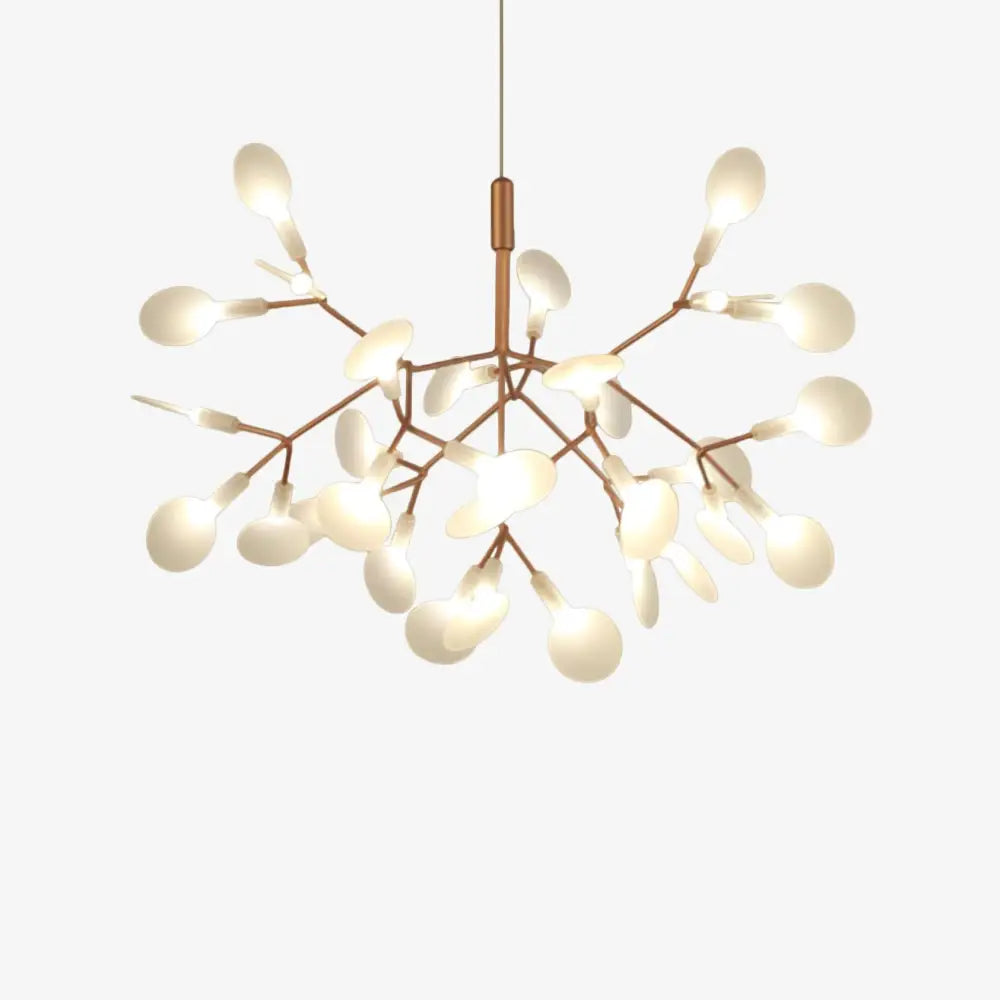 Lampada LED Albero Dorato Moderna
