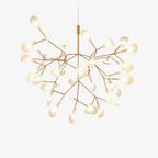 Lampada LED Albero Dorato Moderna
