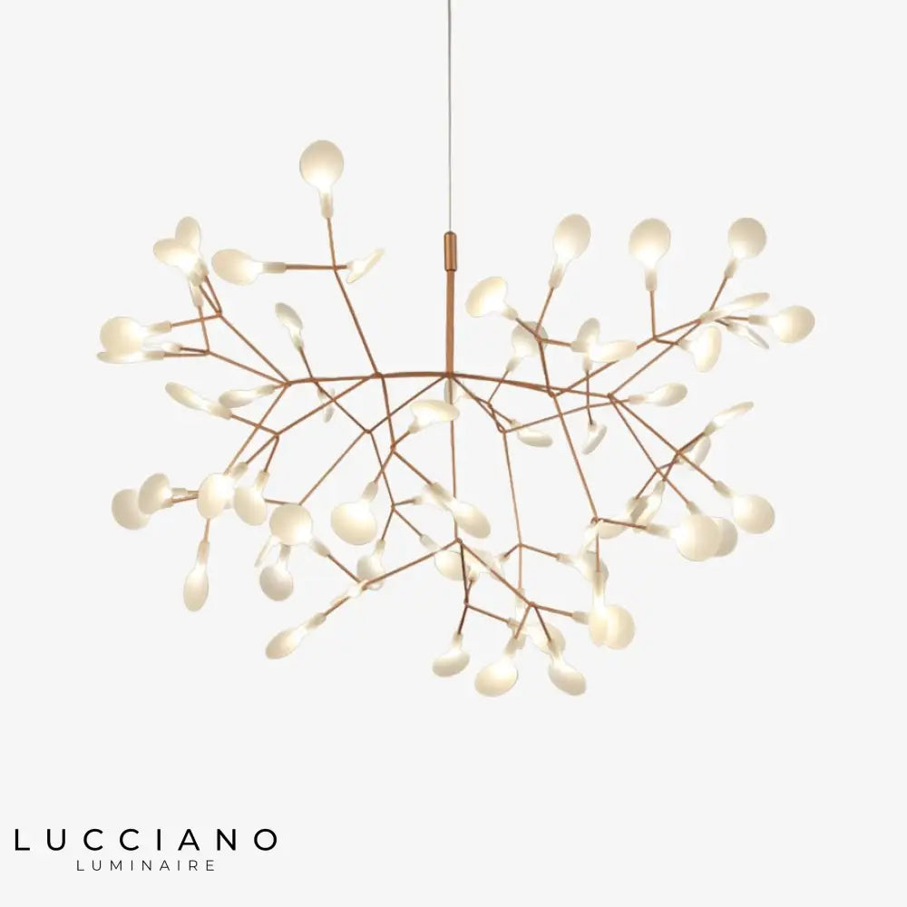 Lampada LED Albero Dorato Moderna