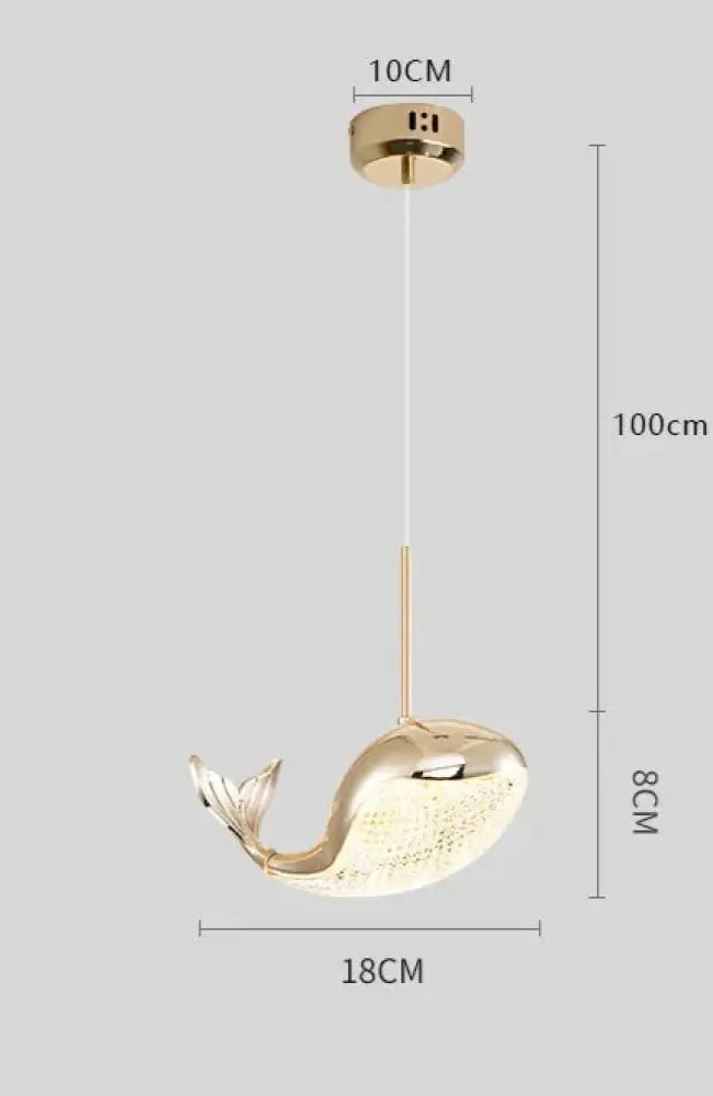 Lampada per camera da letto tema mare per neonati