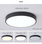 BRILLIORA – Lampada da soffitto LED con design moderno e illuminazione uniforme