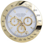 LUMORA - Orologio da parete moderno silenzioso Orologio in acciaio inossidabile luminoso con precisione a batteria