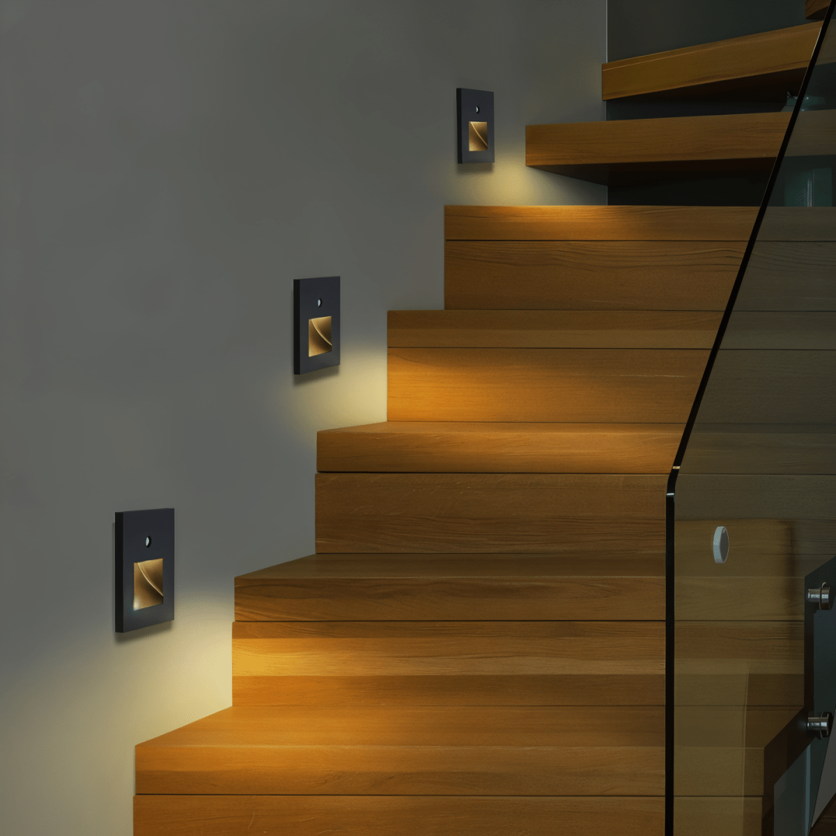 LumiStep Applique da Parete con Sensore di Movimento – Illuminazione Elegante e Sicura per Interni