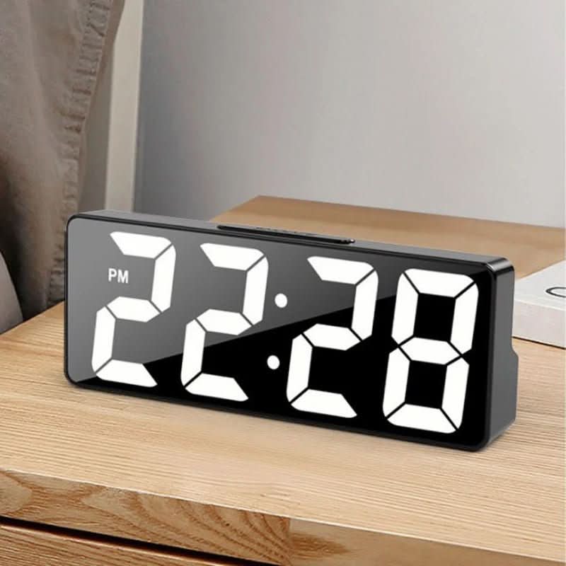 LumiTime – Orologio Alarm Digitale LED con Display della Temperatura
