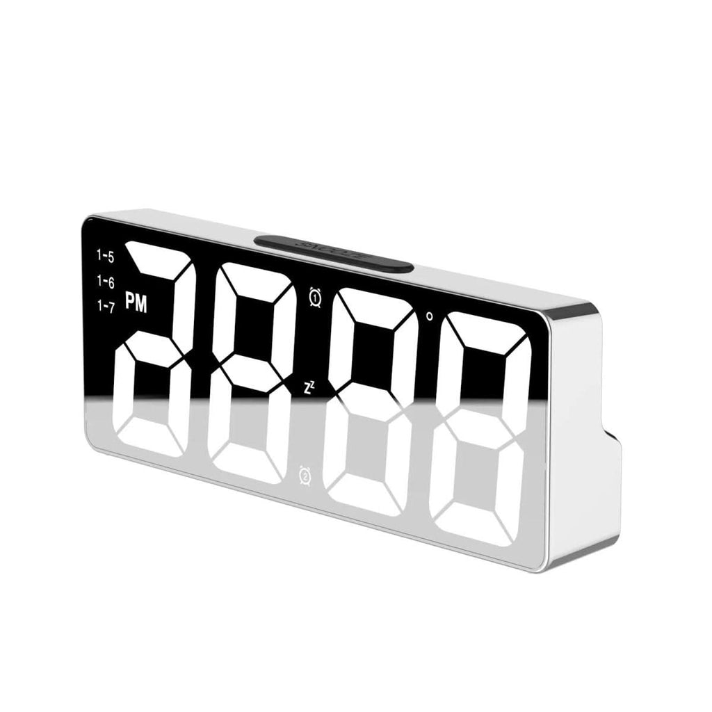 LumiTime – Orologio Alarm Digitale LED con Display della Temperatura