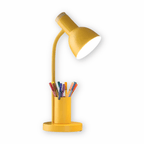 LumoDesk – Lampada da tavolo LED con porta penne per organizzazione e illuminazione