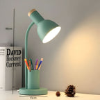 LumoDesk – Lampada da tavolo LED con porta penne per organizzazione e illuminazione