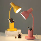 LumoDesk – Lampada da tavolo LED con porta penne per organizzazione e illuminazione