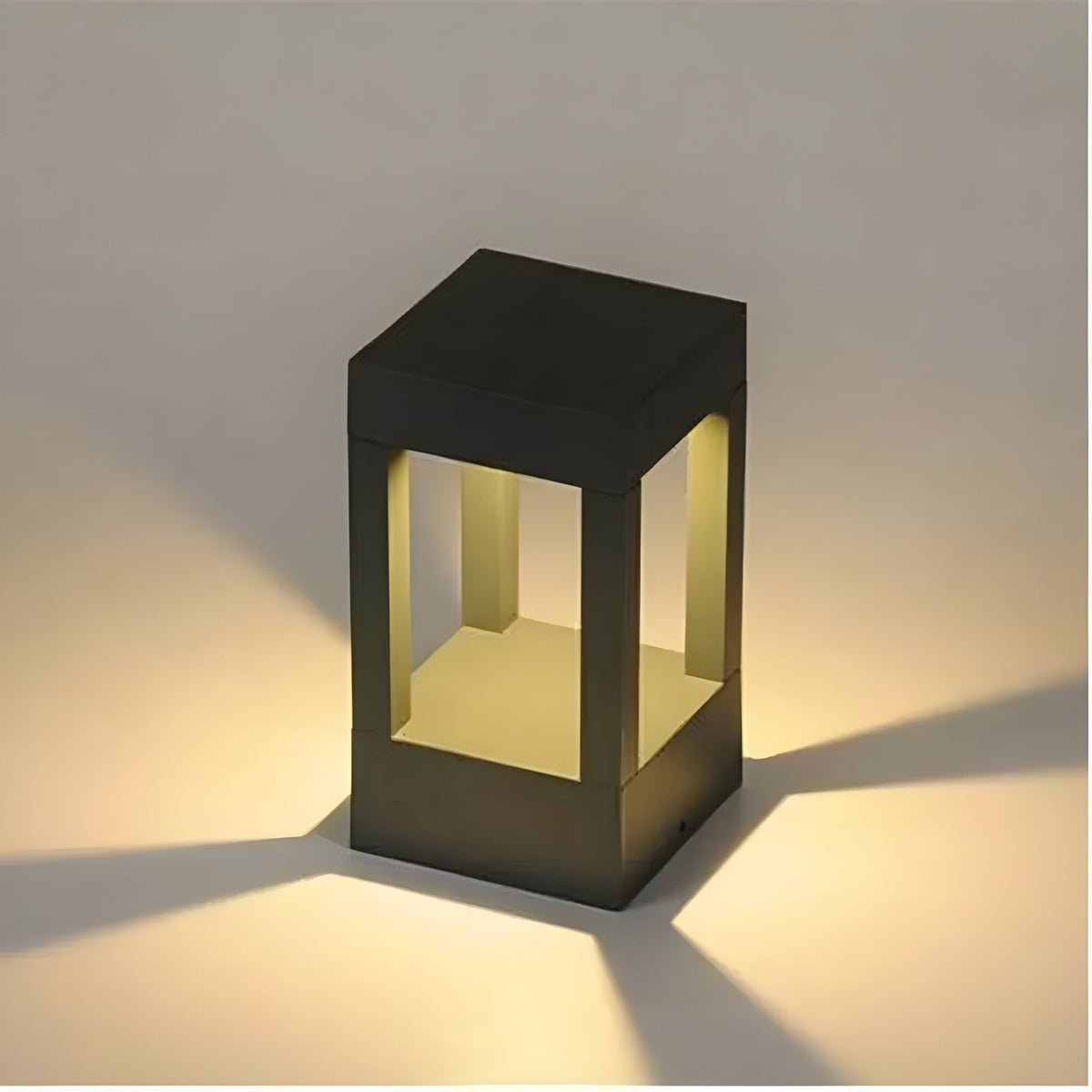 LumoPost - Lampada da giardino LED impermeabile in alluminio