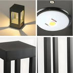 LumoPost - Lampada da giardino LED impermeabile in alluminio