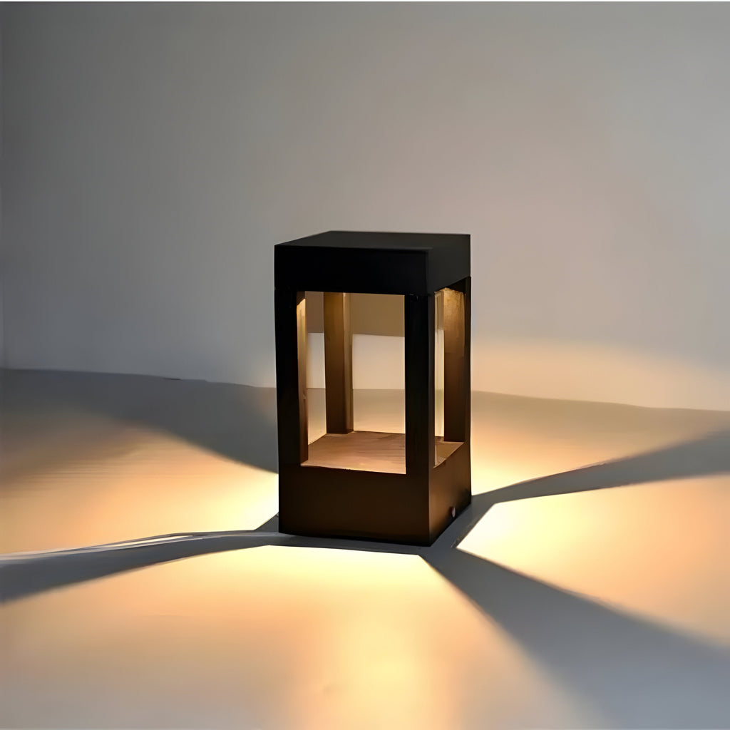LumoPost - Lampada da giardino LED impermeabile in alluminio