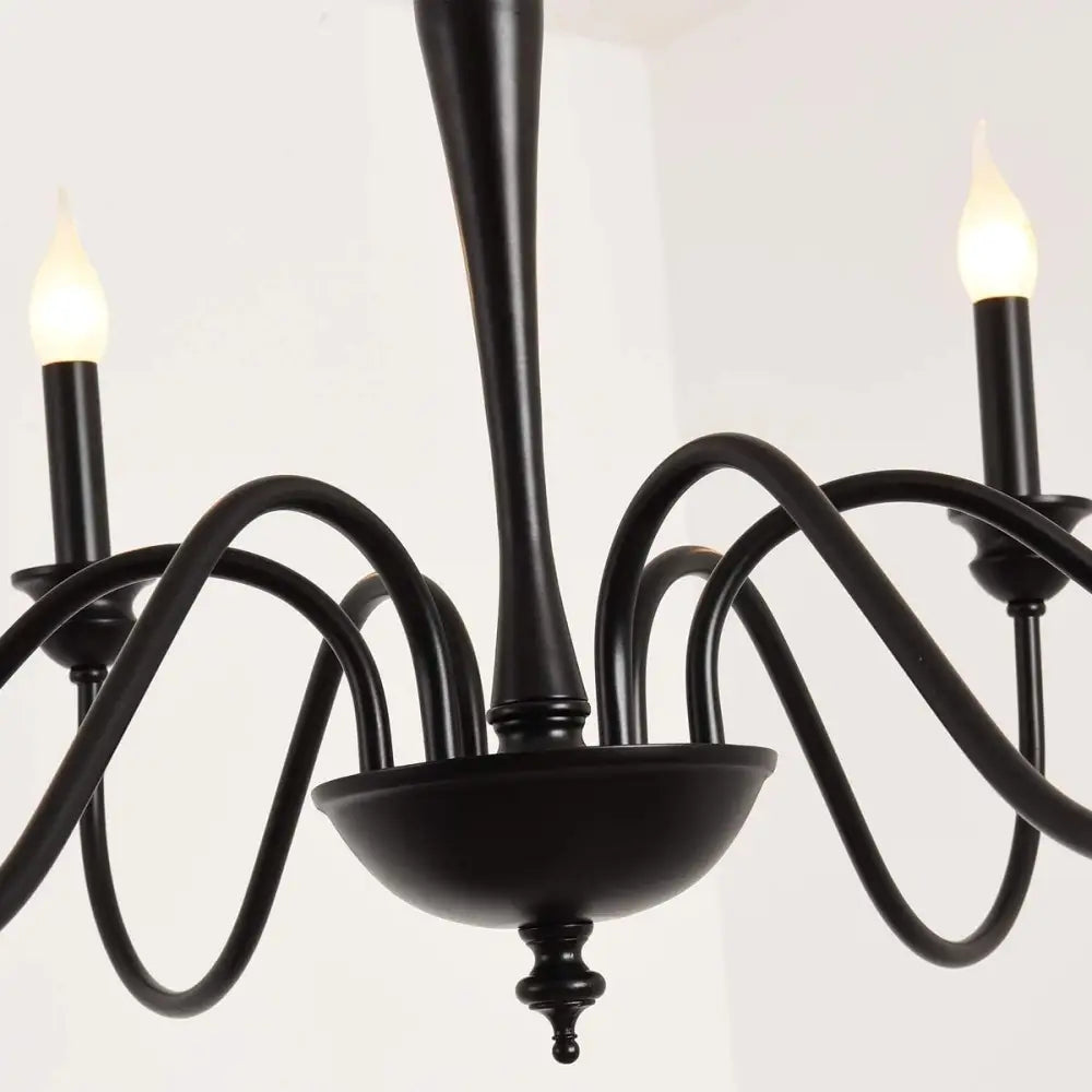 Lampadario campagnolo chic per sala da pranzo