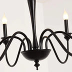 Lampadario campagnolo chic per sala da pranzo