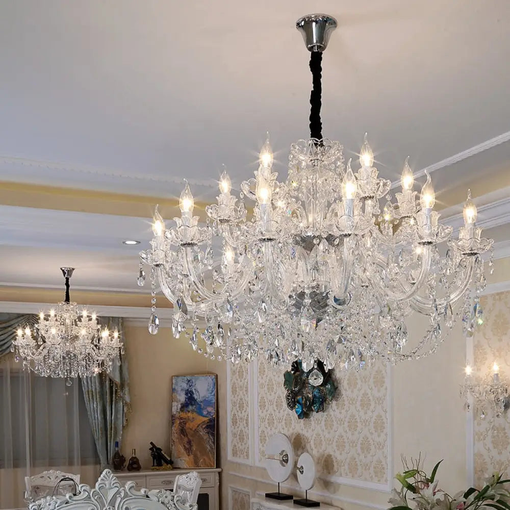 Lampadario in cristallo