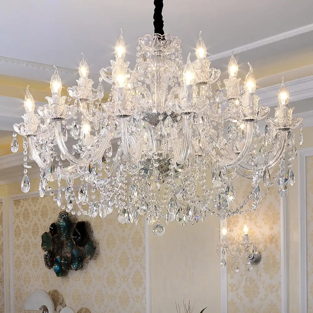 Lampadario in cristallo