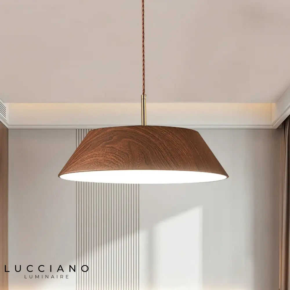 Lampadario Cucina in Legno