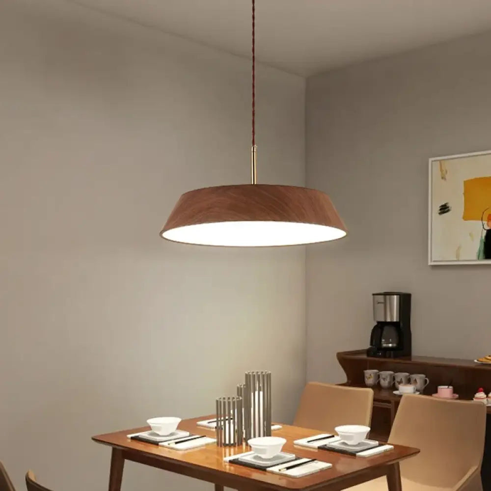 Lampadario Cucina in Legno