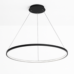 Lampadario di design a anelli sospesi a LED Deco