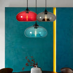 Lampadario in Vetro Loft Nordico Moderno