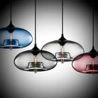 Lampadario in Vetro Loft Nordico Moderno