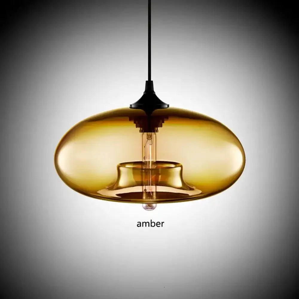 Lampadario in Vetro Loft Nordico Moderno