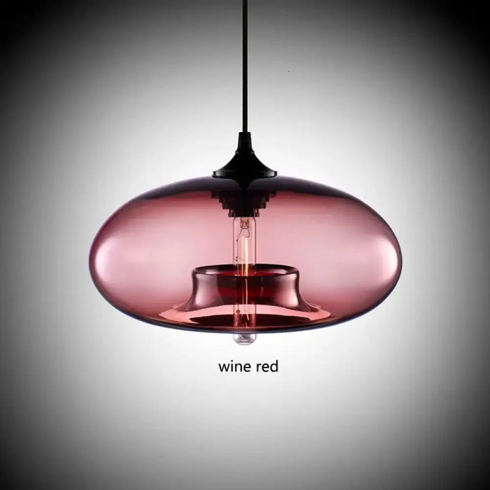 Lampadario in Vetro Loft Nordico Moderno
