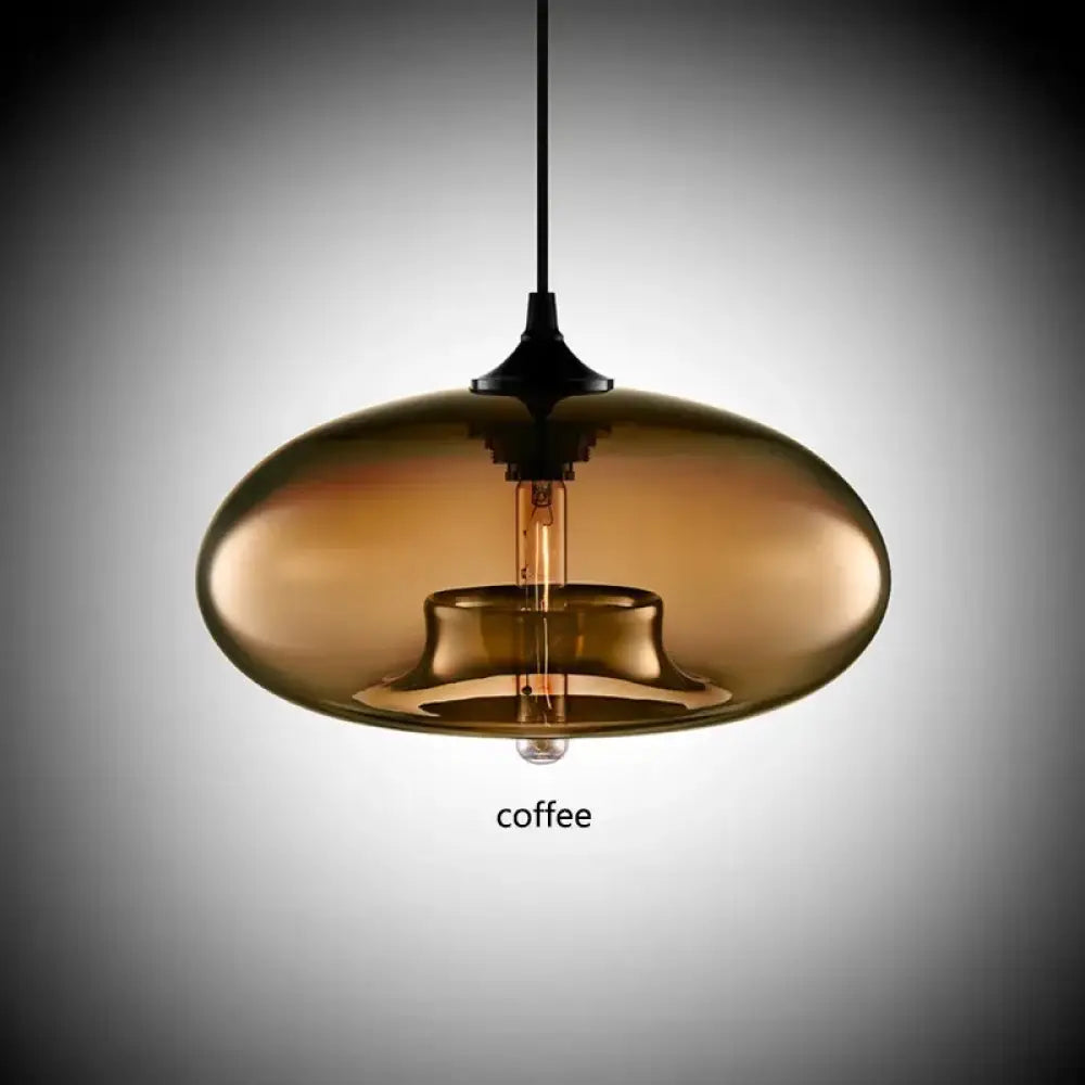 Lampadario in Vetro Loft Nordico Moderno