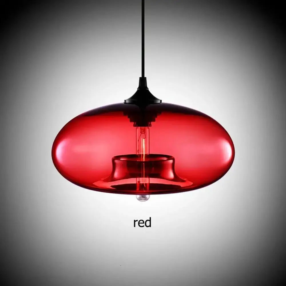 Lampadario in Vetro Loft Nordico Moderno