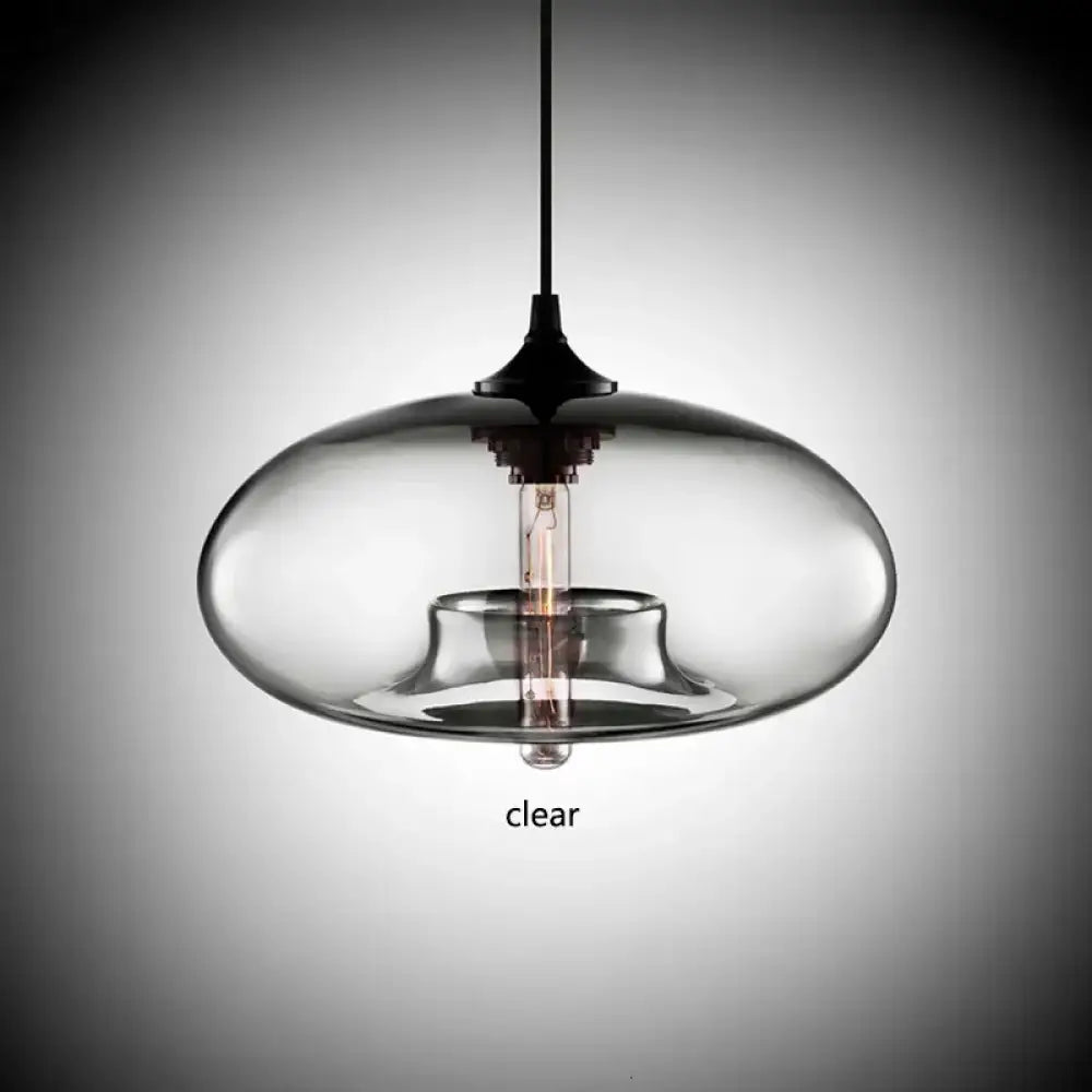 Lampadario in Vetro Loft Nordico Moderno