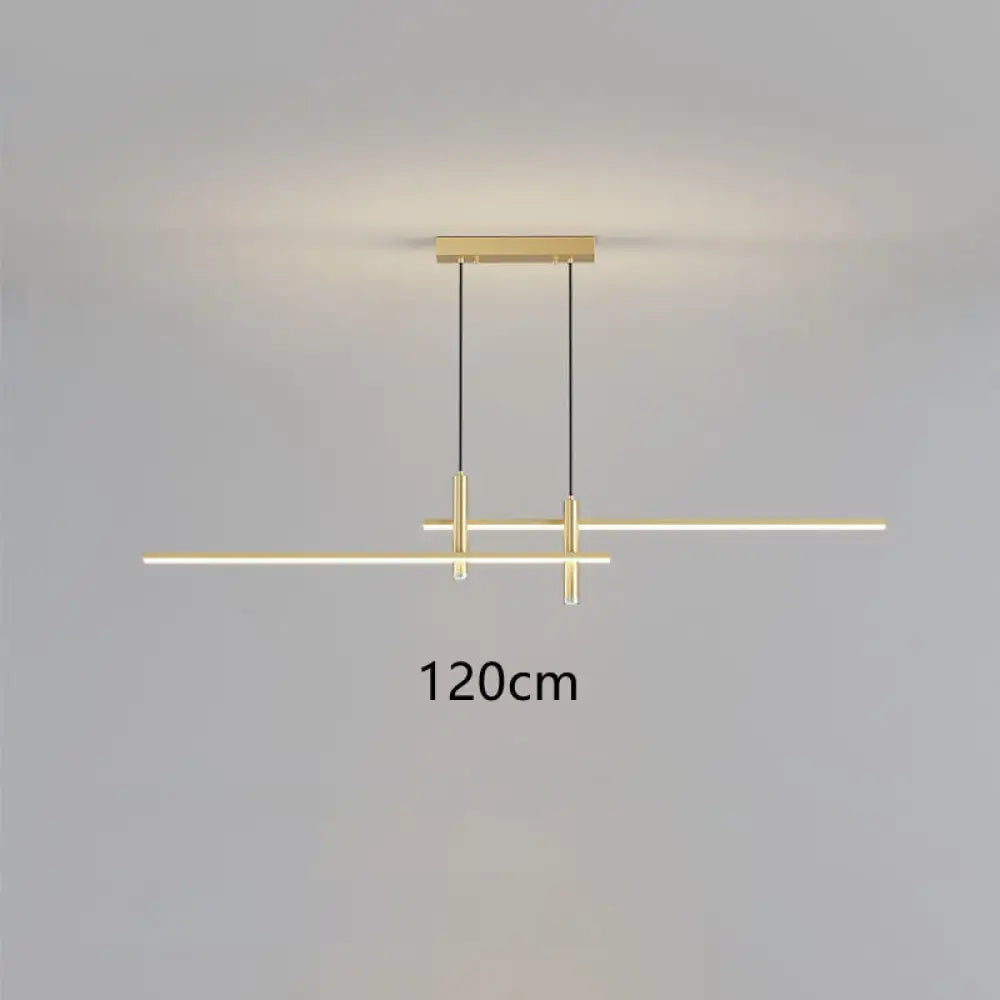 Lampadario LED Sarno minimalista a barre