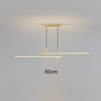 Lampadario LED Sarno minimalista a barre
