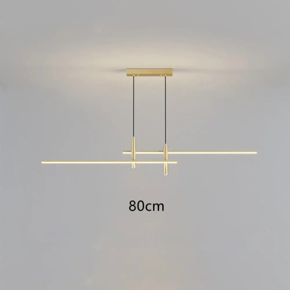 Lampadario LED Sarno minimalista a barre