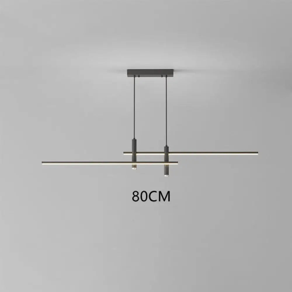 Lampadario LED Sarno minimalista a barre