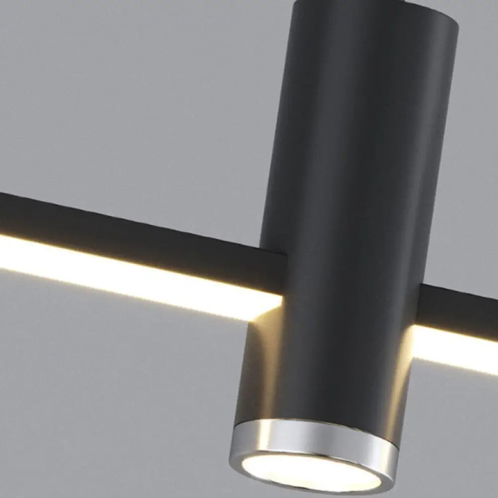 Lampadario LED Sarno minimalista a barre