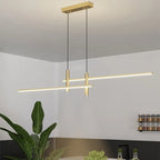 Lampadario LED Sarno minimalista a barre