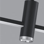 Lampadario LED Sarno minimalista a barre