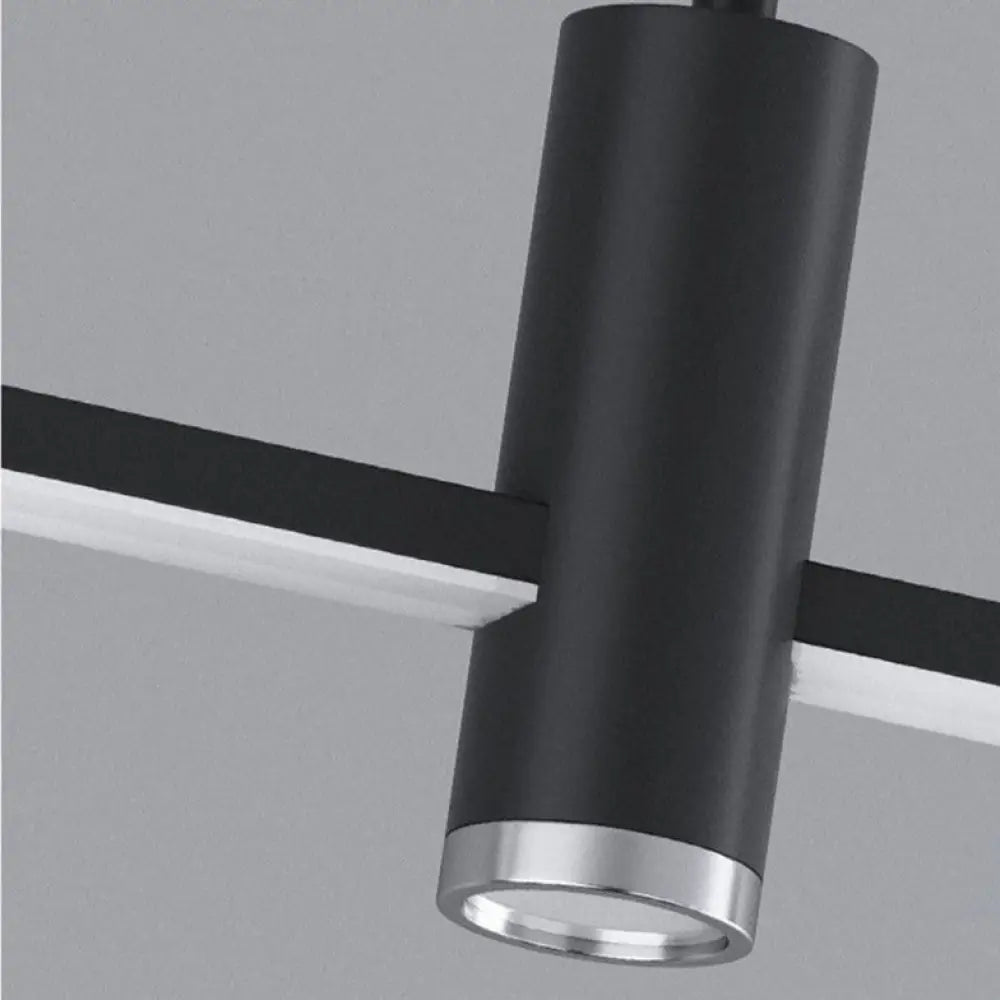 Lampadario LED Sarno minimalista a barre