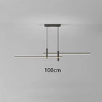 Lampadario LED Sarno minimalista a barre