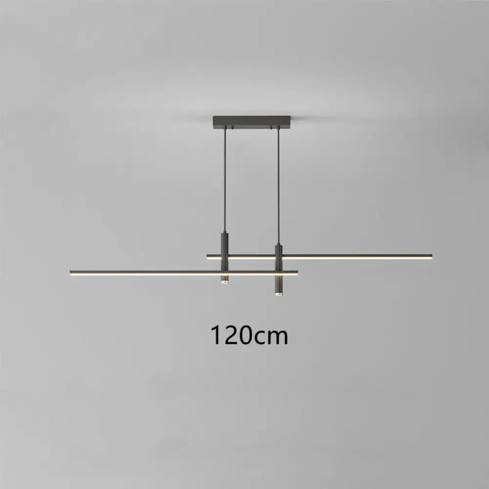 Lampadario LED Sarno minimalista a barre