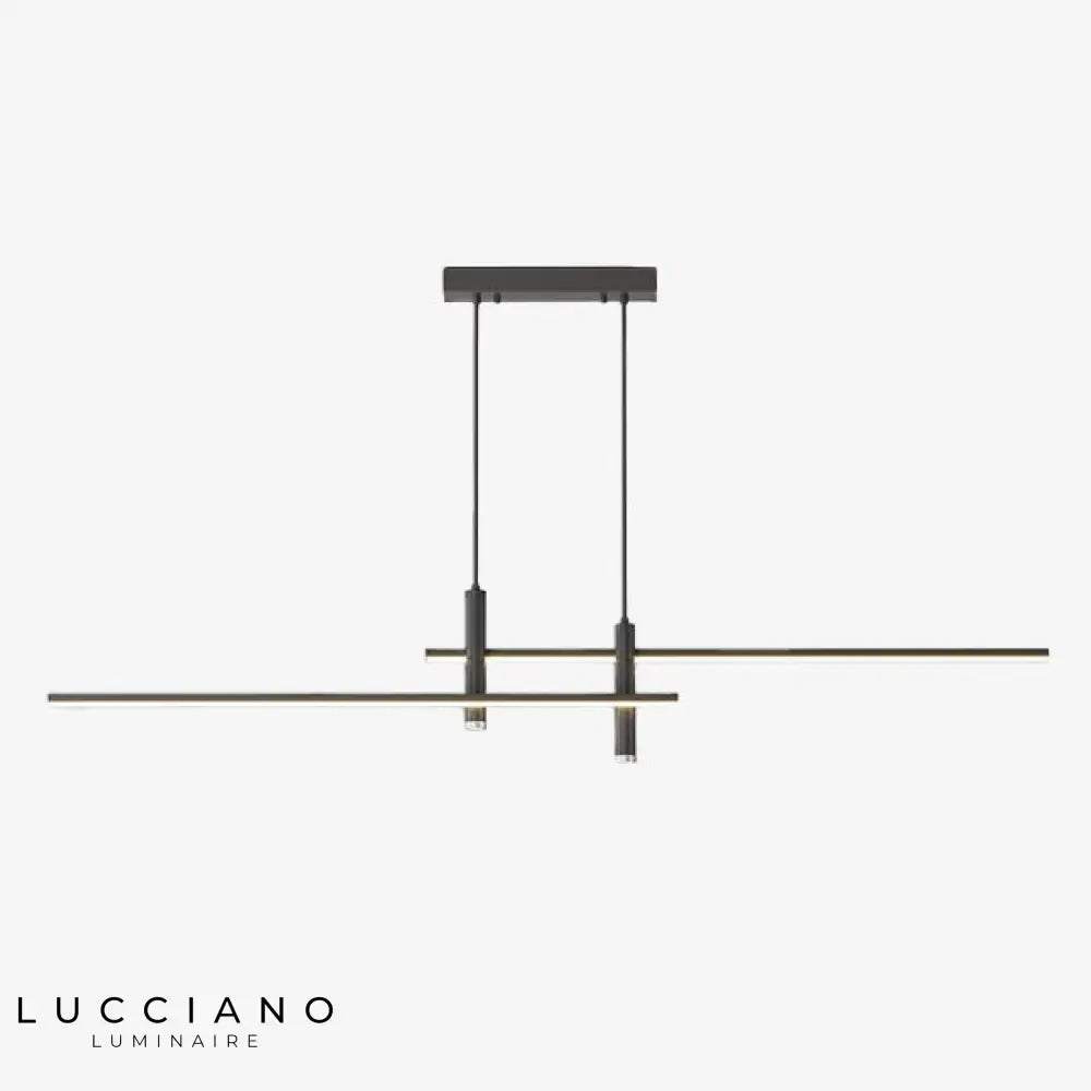 Lampadario LED Sarno minimalista a barre