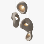 lampadario led wabi-sabi moderno irregolare per decorazione loft