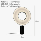 lampadario moderno in tessuto iris led per decorazione d'hotel