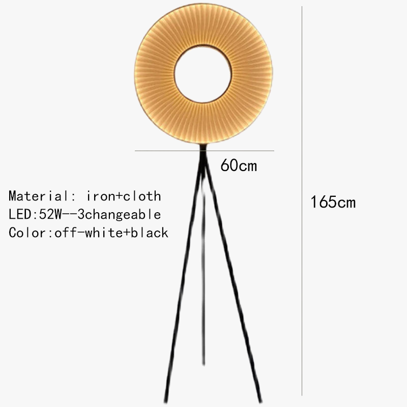 lampadario moderno in tessuto iris led per decorazione d'hotel