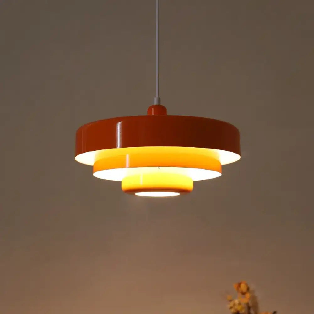 Lustre rétro danese multicolore