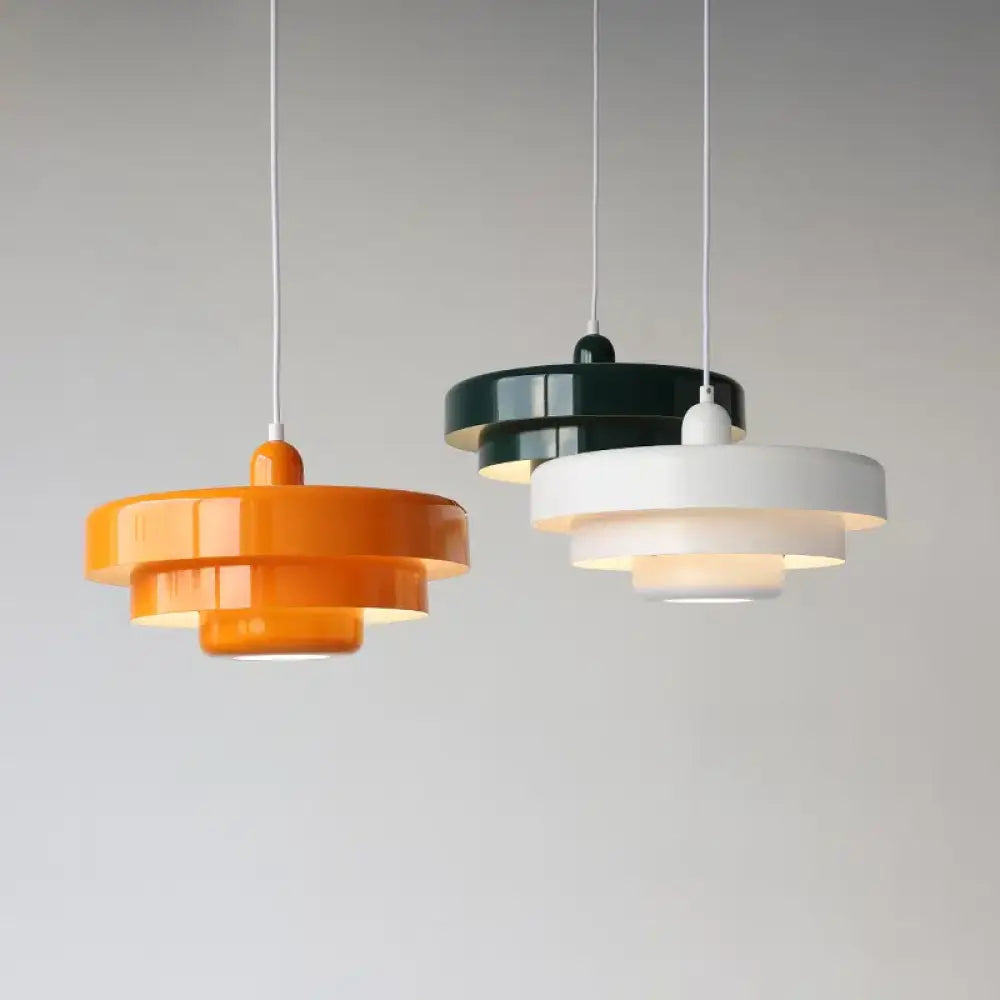 Lustre rétro danese multicolore