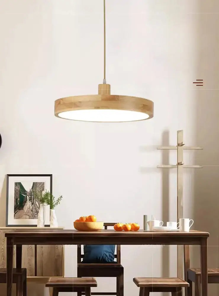 Lampadario Sala da Pranzo in Legno