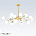 Lampadario in vetro | sala da pranzo, camera da letto e soggiorno stile scandinavo